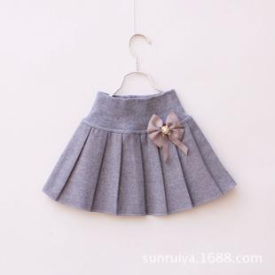 Children New Fashion Casual Girls Skirts For Autumn&summer High Waist Tutu Skirt Have A Lining Baby Girls Clothing