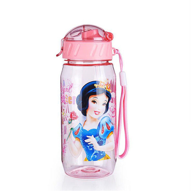 HOT SALE Disne Minnie/Mickey Mouse Kids Drinking Bottle Folding Straw School Childrens Cup Sipper Bottle Feeding Children Gift