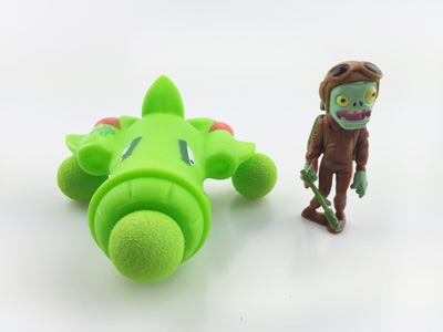 2017 PVZ Plants vs Zombies Peashooter PVC Action Figure Model Toy Gifts Toys For Children High Quality Brinquedos, In OPP Bag