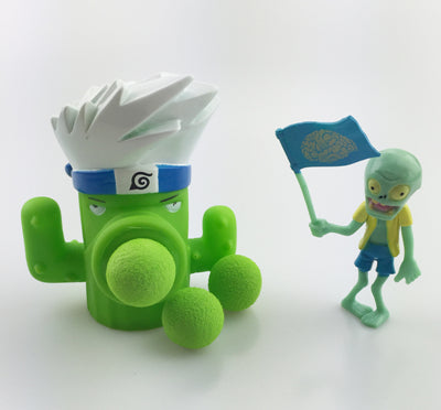 2017 PVZ Plants vs Zombies Peashooter PVC Action Figure Model Toy Gifts Toys For Children High Quality Brinquedos, In OPP Bag