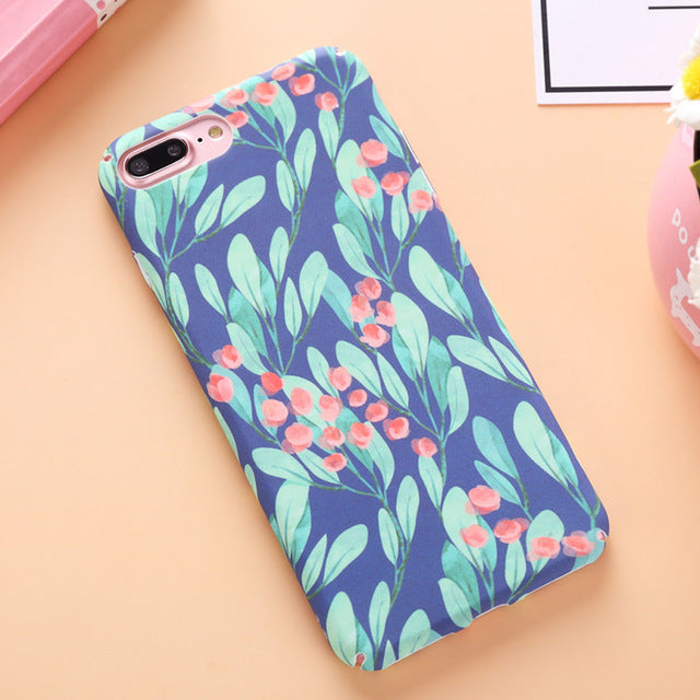 Jake.Secer For Apple iphone 6 Case S Cover Phone Protective Pretty Flower for Girls Cases for iPhone 6 s 6s 7 Plus Accessories