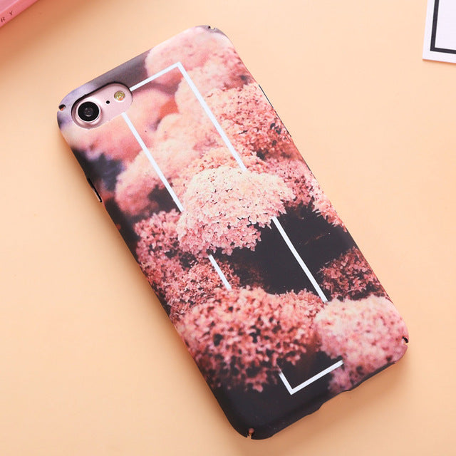 Jake.Secer For Apple iphone 6 Case S Cover Phone Protective Pretty Flower for Girls Cases for iPhone 6 s 6s 7 Plus Accessories