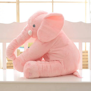 Cartoon 65cm Large Plush Elephant Toy Kids Sleeping Back Cushion stuffed Pillow Elephant Doll Baby Doll Birthday Gift for Kids