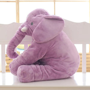 Cartoon 65cm Large Plush Elephant Toy Kids Sleeping Back Cushion stuffed Pillow Elephant Doll Baby Doll Birthday Gift for Kids