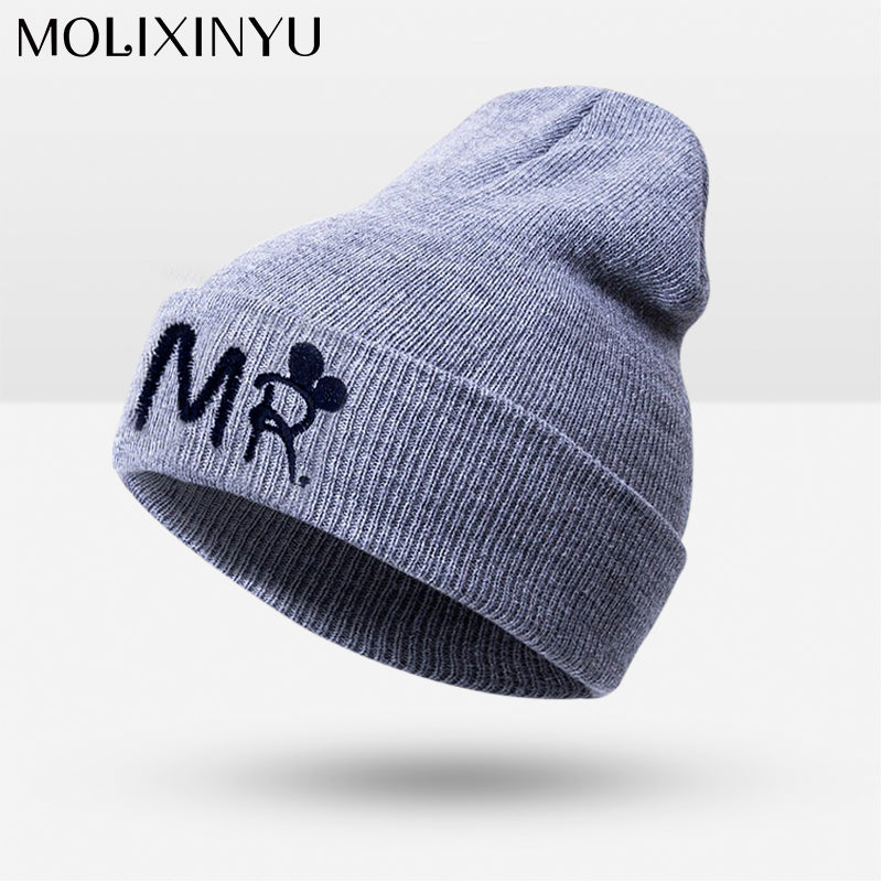 New Fashion Winter Warm Baby Hats Baby Cap For Children Winter Knitted Hat Kids Brand Boy Girls Hat Casquette Drop Shipping