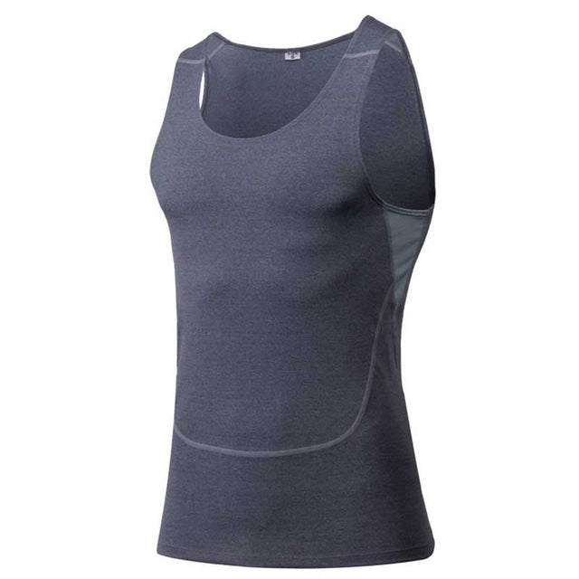 Men Pro Quick Dry Workout Gymming Tank Top Tee Sporting Runs Yogaing Compress Fitness Exercise T-shirts Clothing T Shirt 1006