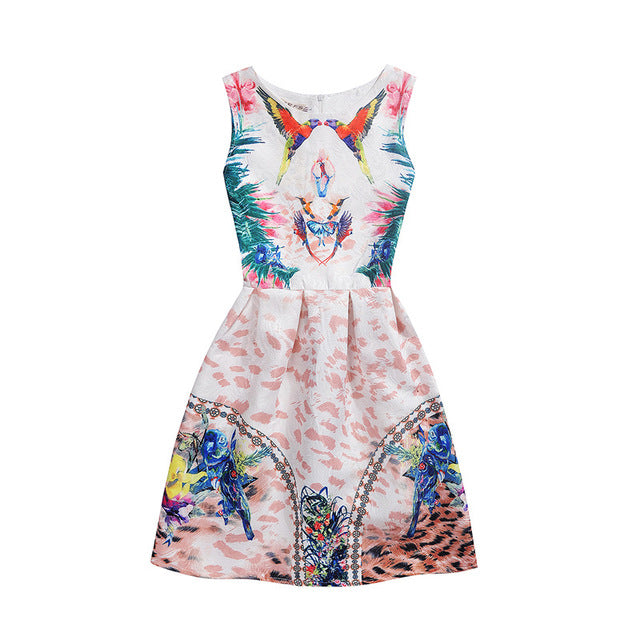 Summer Girls Dress Butterfly Floral Print Princess Dresses for Baby Girls Designer Formal Party Elsa Dress Kids Clothes Vestido