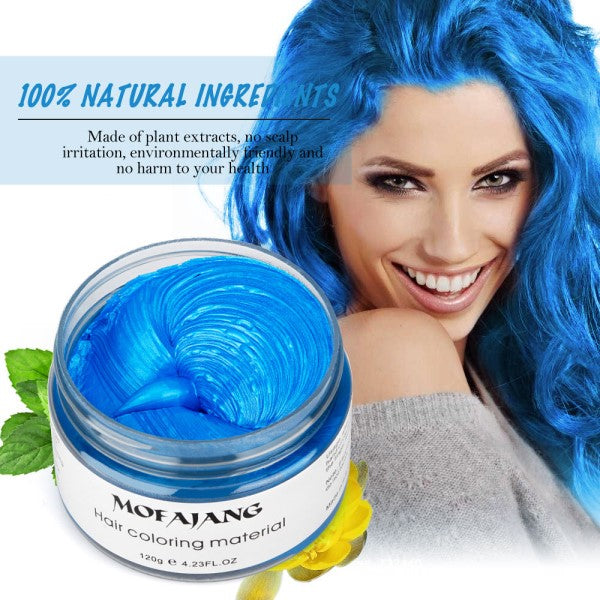 Coloured Hair Wax