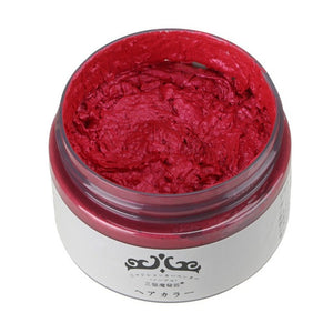 Hair Color Wax Dye One-time Harajuku Style Styling Products Molding Paste Seven Colors Hair Dye Wax #AP5xgrj