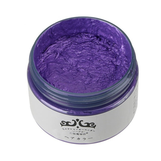 Hair Color Wax Dye One-time Harajuku Style Styling Products Molding Paste Seven Colors Hair Dye Wax #AP5xgrj