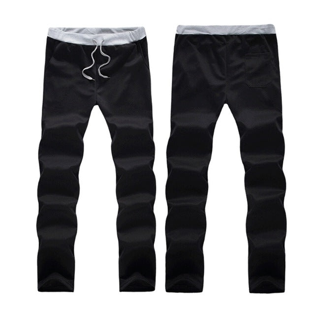 Summer Teenage Boy Trousers Male Casual Straight Pants Student Black Gray Pant 2017 Men Pants