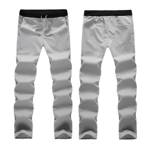 Summer Teenage Boy Trousers Male Casual Straight Pants Student Black Gray Pant 2017 Men Pants