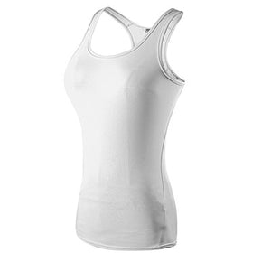 Yuerlian Sexy Fitness Tight Sport Yoga Shirt Dry Fit Sleeveless Sportswear Blouses Running Vest Workout Crop Top Female T-shirt