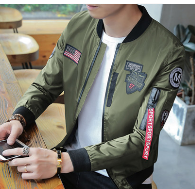 new 2017 during the spring and autumn fashion leisure jacket printing embroidery jacket