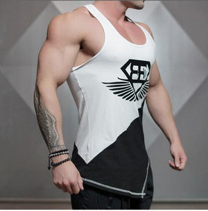 2017 Gyms Muscle Brand sporting clothing Bodybuilding Fitness Men Tank Top Golds Gorilla Wear Vest Stringer Sporting Undershirt