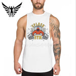 Muscleguys Brand Golds Gyms Tank Tops Mens Bodybuilding Clothes Fitness Singlet Sleeveless Cotton Workout Stringer Gyms Shirts