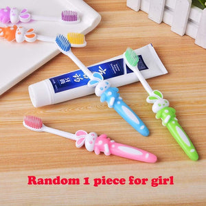 2Pcs Children Cute Cartoon Ironman Toothbrush Teeth Protective Toothbrushes Baby Dental Care Deciduous ToothBrush