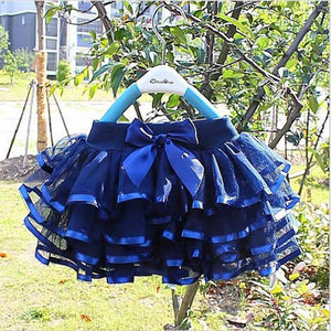 Girls tutu skirts baby ballerina skirt childrens chiffon fluffy pettiskirts kids Hallowmas casual candy color skirt